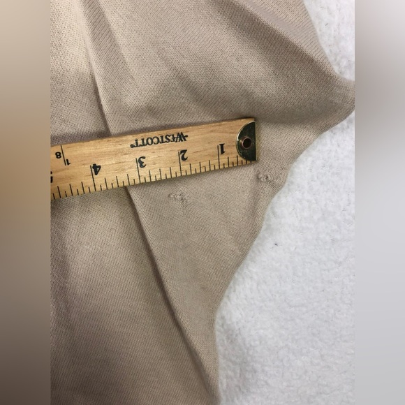 Banana Republic Cardigan Short Sleeve Open Front Waterfall Sz Xs - Picture 9 of 10